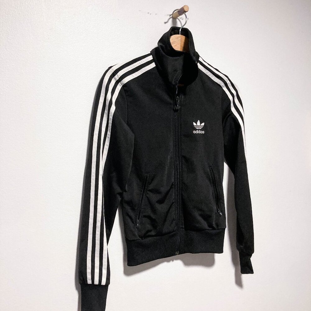 Vintage Adidas Zip Up Track Jacket Sweatshirt